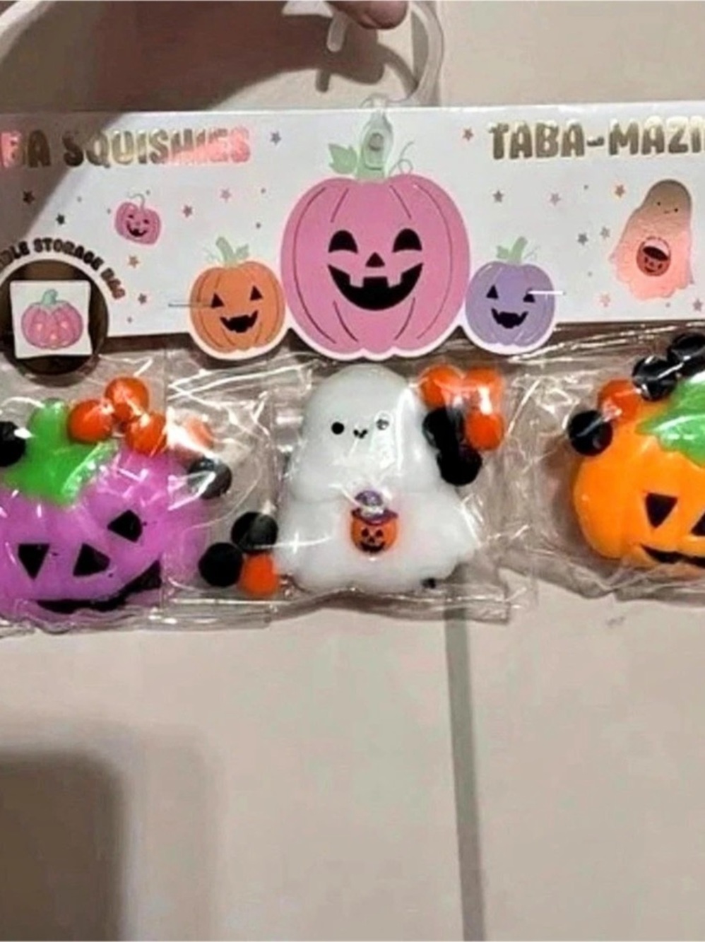 Taba-Mazing Halloween Squeeze Toys 3-Pack